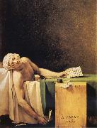 Jacques-Louis David The Death of Marat France oil painting artist
